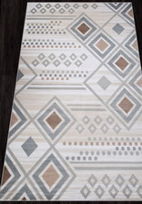 Ковер VALENCIA DELUXE_D962, 2,5*5, STAN, CREAM-BLUE