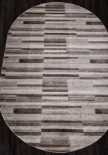 Ковер VALENCIA DELUXE_D973, 3*4, OVAL, BROWN