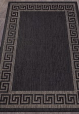 Ковер VEGAS_S002, 1,4*2, STAN, BLACK