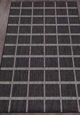 Ковер VEGAS_S004, 2,4*3,4, STAN, BLACK-GRAY