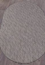 Ковер VEGAS_S112, 1,2*1,7, OVAL, GRAY
